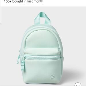 New With Tags Mint Green Mini Backpack Final Price